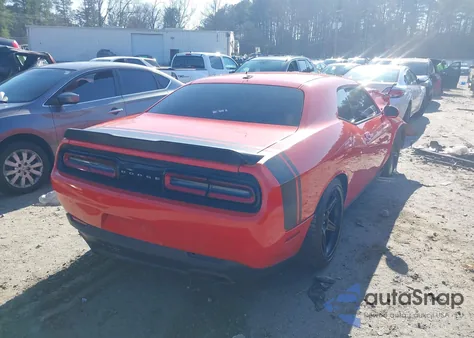 2016 Dodge Challenger R/T Scat Pack z USA, uszkodzony, nr VIN 2C3CDZFJ7GH309495